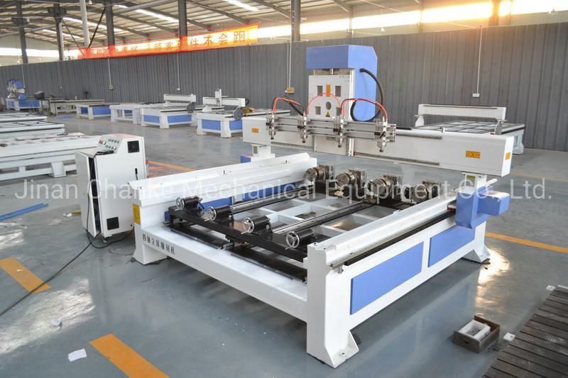 4 Spindles Multi Head Atc Wood CNC Router