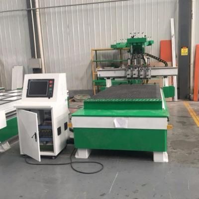 Automatically Changing Tools Wood Engraving Machine China CNC Router with ISO Certificate