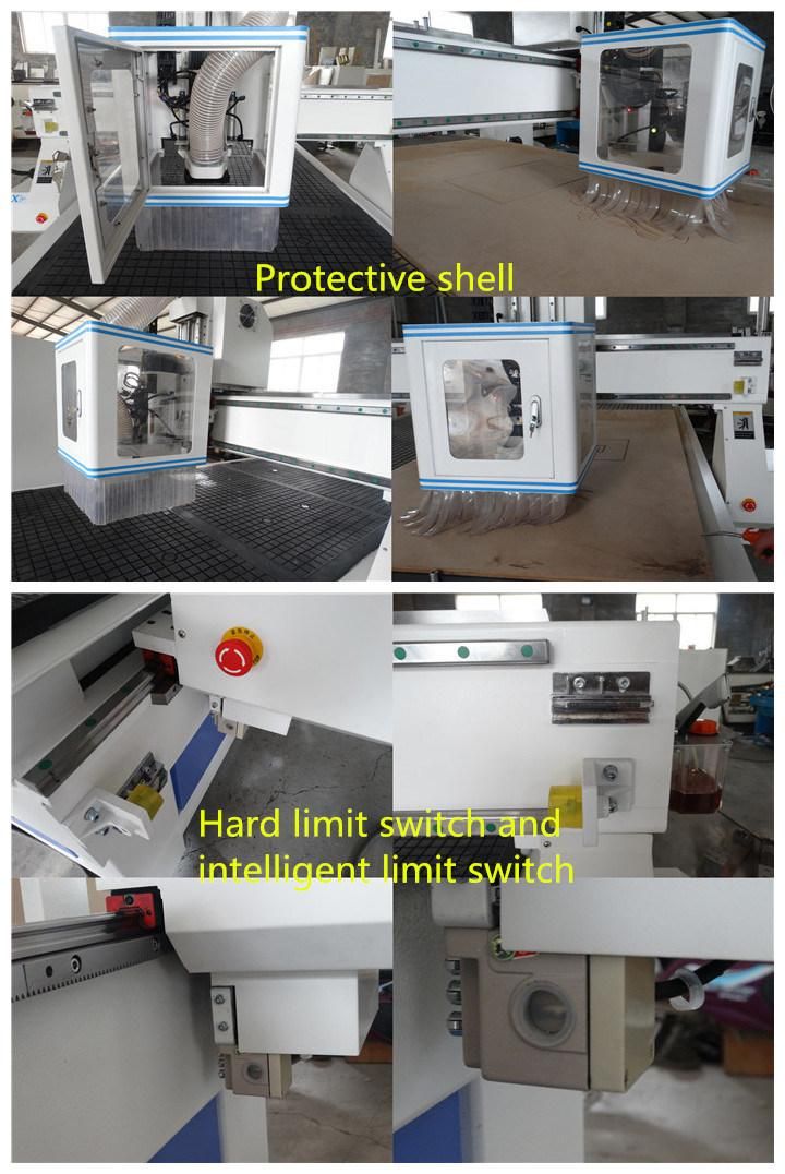 1325 Automatic 3 Axis CNC Wood Router Machine for Woodworking Furniture