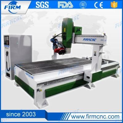 High Quality 180 Degree Rotating CNC Router Wood Engraving Cutting with Auto Tool Changer