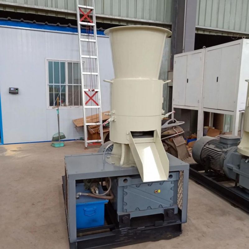 Vertical Biomass Fuel Wood Pellet Mill Straw Sawdust Granulator