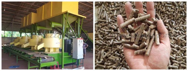 Agricultural Waste Biomass Straw Dry Hay Pellet Making Machine