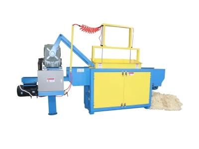 China Hot Selling Spiral Shaft Wood Shaving Machine for Sale