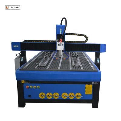 Advertising CNC Router 4 Axis 1224 Wood/Aluminum Router CNC Milling Machine