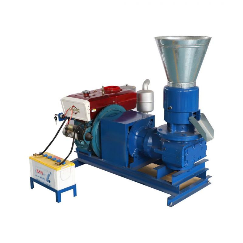 Plastic Pellet Machine with Diesel Engine