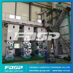 CE Quality Ring Die Pellet Production Line for Wood