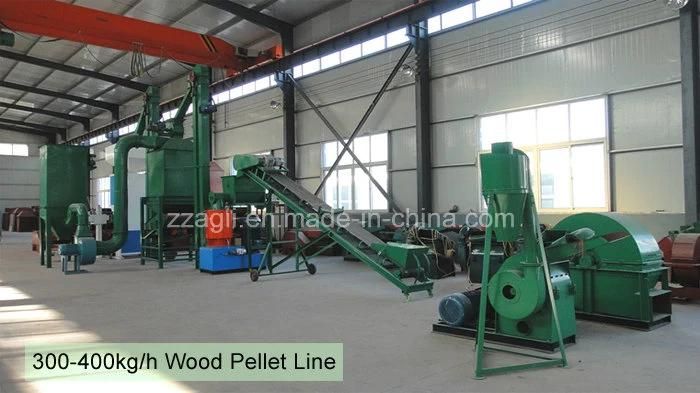 100-500kg/H Eucalyptus Pellet Machine Pine Wood Pellet Making Machine
