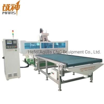 S300 Wood Engraving and Drilling CNC Machine with Loading and Unloading Device
