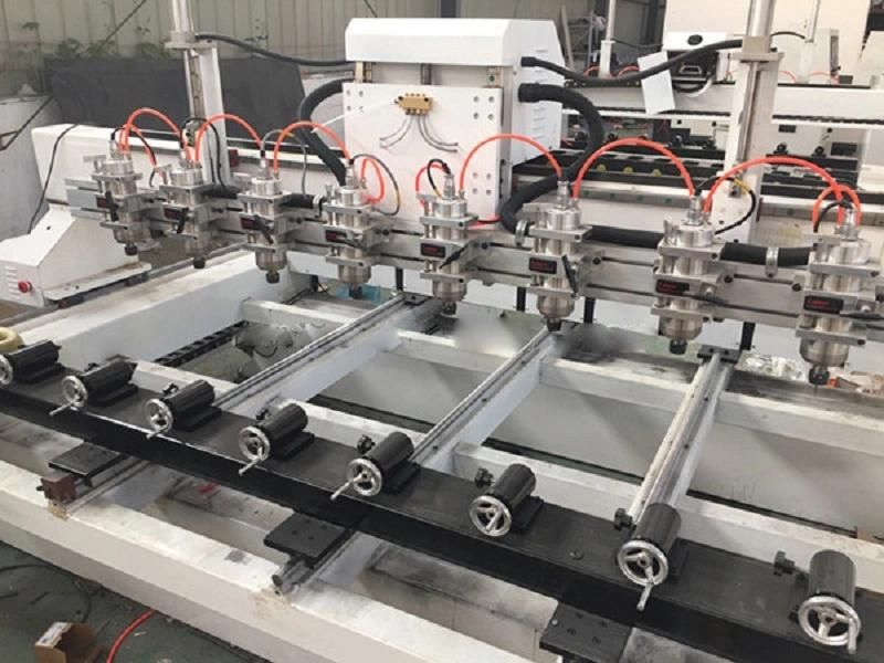 Remax 8 Heads 3D 4 Axis Multi Spindles CNC Wood Router