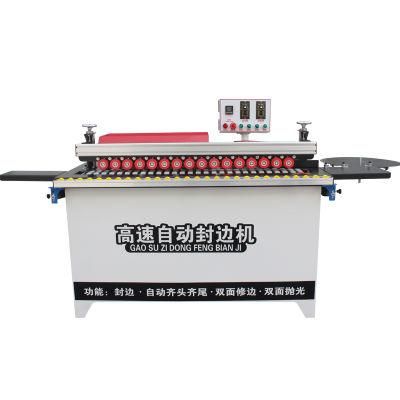 Woodworking Edge Banding Machine for Straight Edge Bander with 0.3~3mm Tape Working Price for Sale