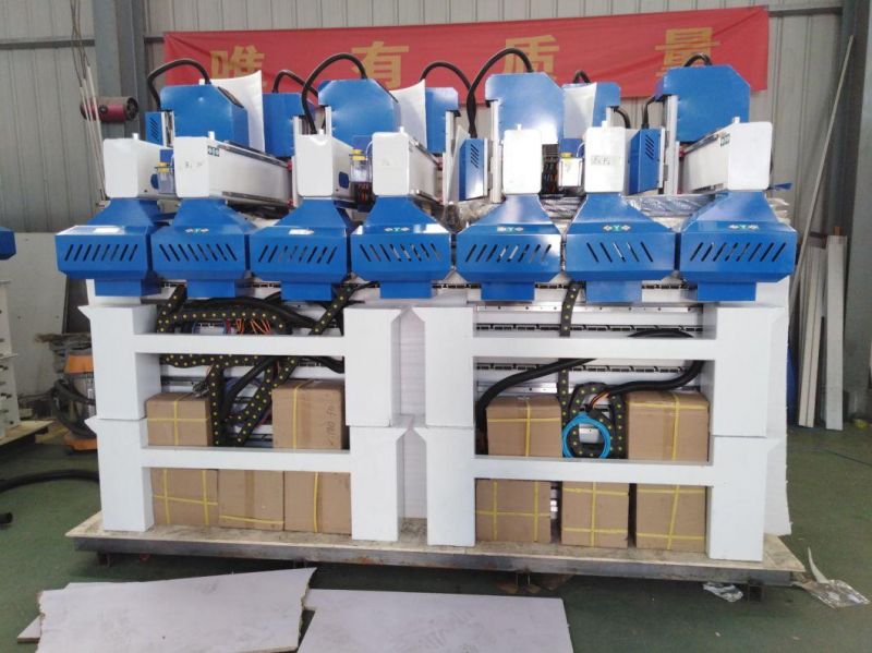 1325 CNC Woodowrking Router Machine with Horizontal Spindle for Drilling Side Hole