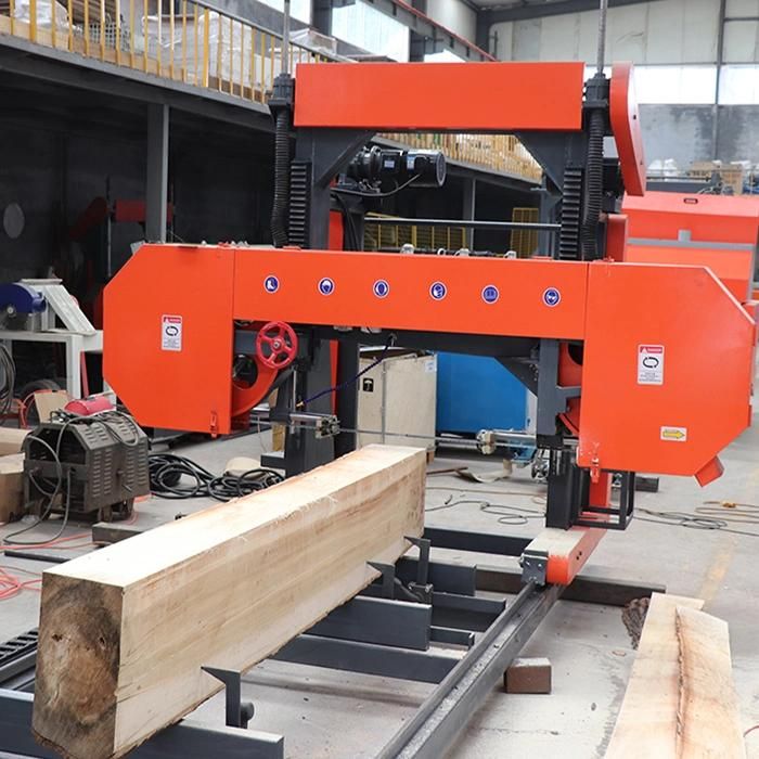 PLC Control Horizontal Bandsaw Sawmill, Bandsaw Cutting Machine