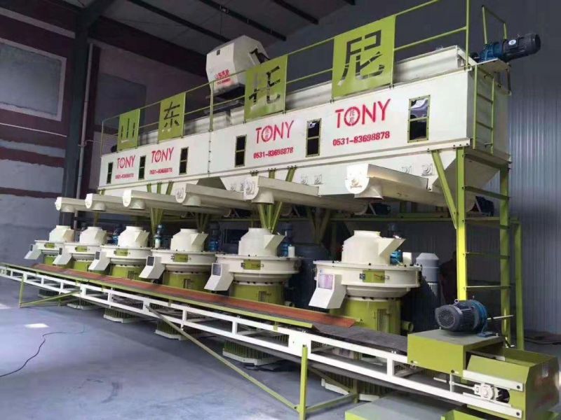 Tony High Capacity and Good Service Rubber Wood Sawdust Pellet Pressing Machine Biomass Wood Pellet Mill Wood Chips Pellet Machine Straw Pellet Machine