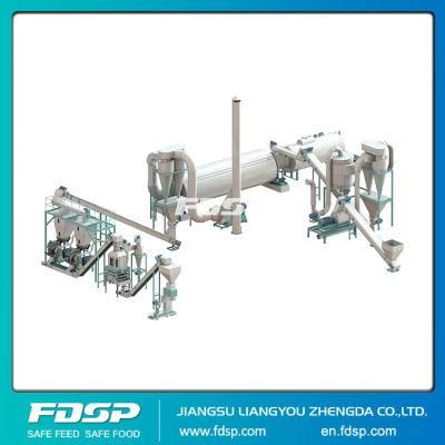 Ce Approved High Output Crop Waste Pellet Production Line