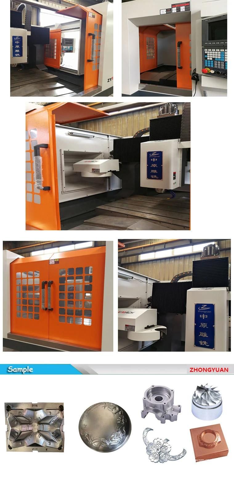 Zhongyuan Good Brand Zy5040 Engraving and CNC Milling Machine