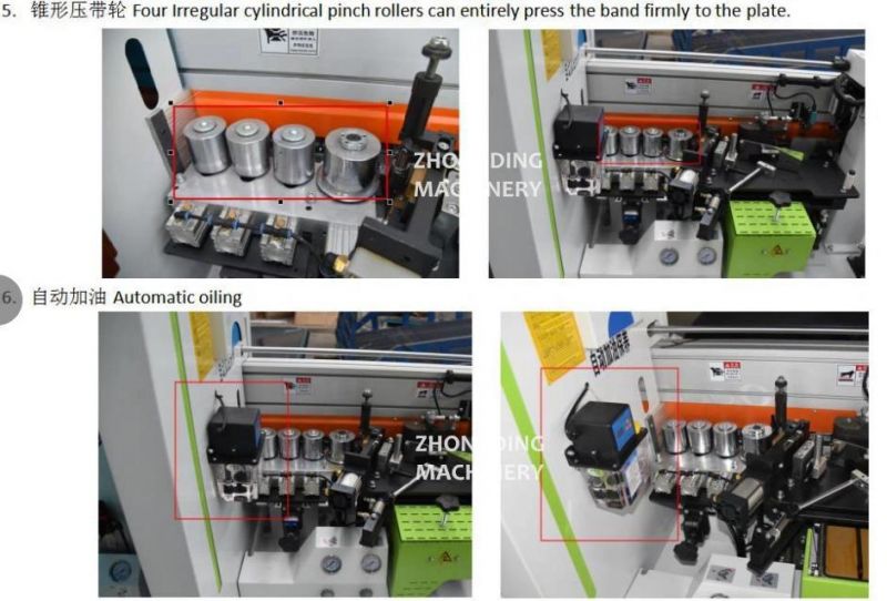 Mf450p Edge Banding Machine Pre Milling