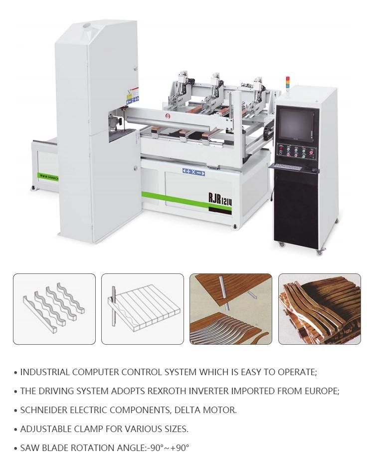 Solid Wood Heavy Duty CNC Band Saw CNC Cutting Machine