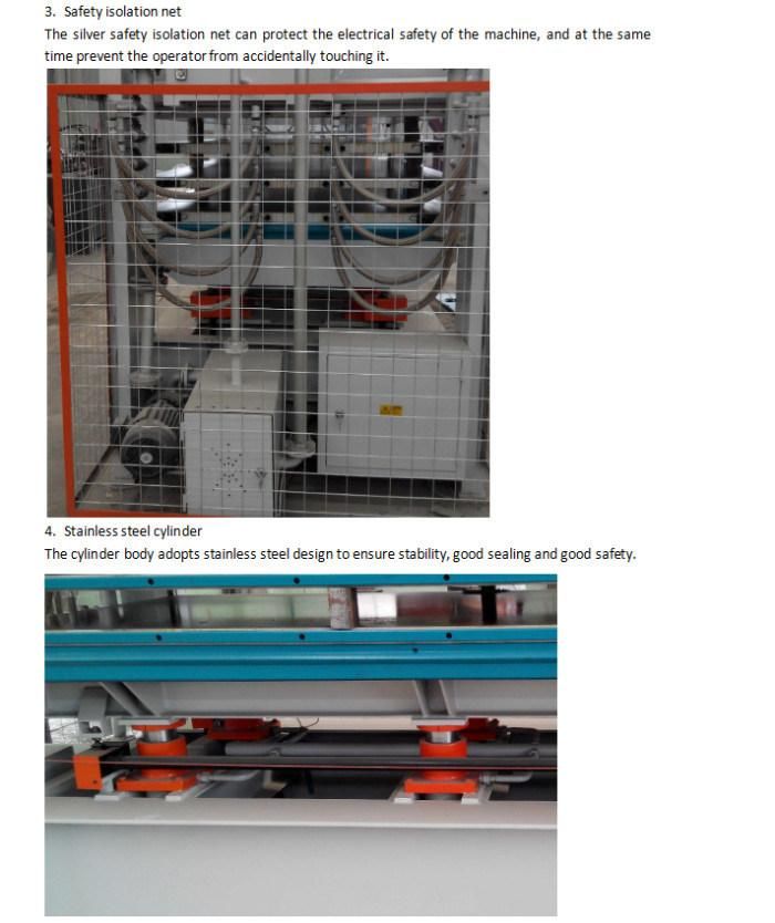 3 Layers Plywood Laminate Hot Press Machine