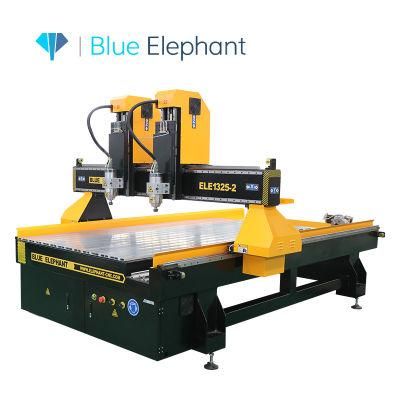 Multi Spindle CNC Router Three Spindle Pneumatic System Cutting Wood Door Design Machine Price
