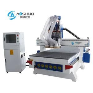 Multi-Use 1325 CNC Machine for Furniture CNC Router with 3 Spindle for Woodworking
