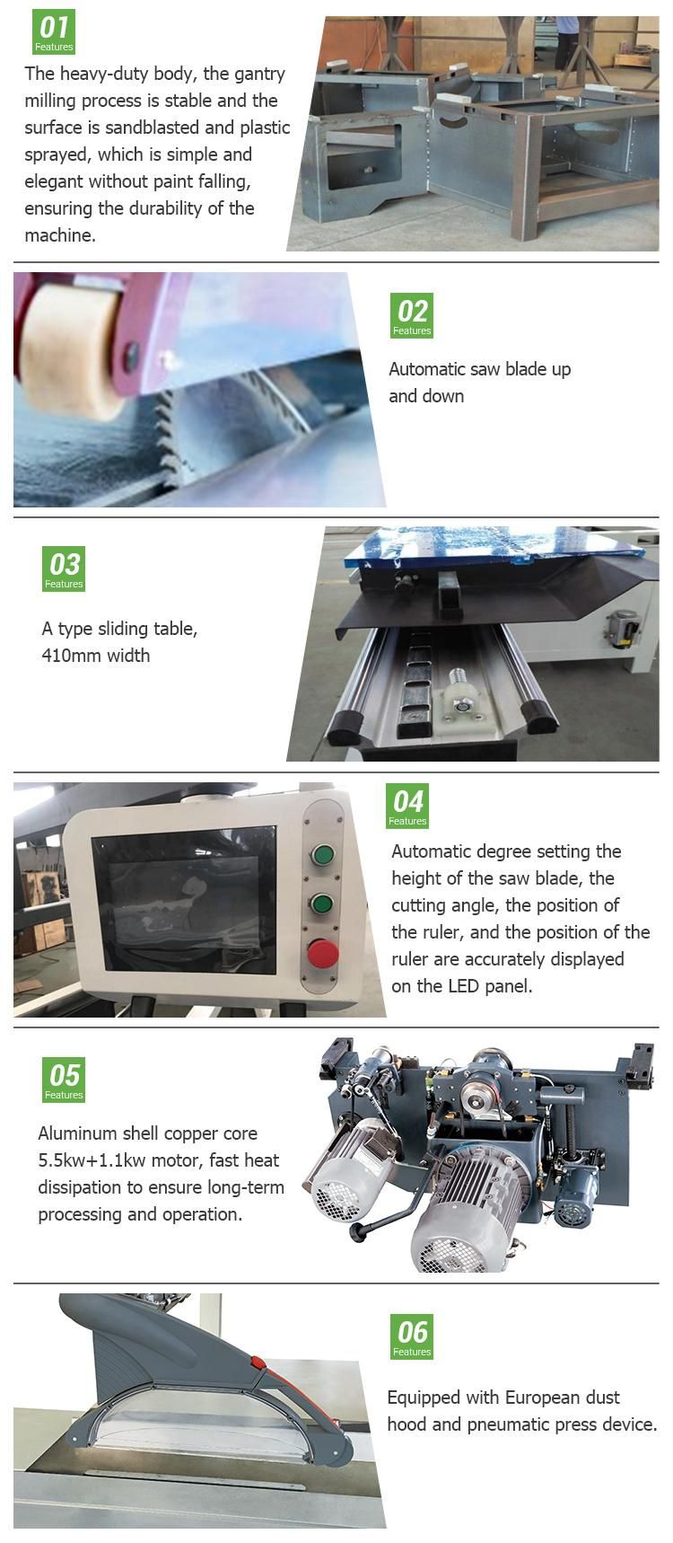 Cutting Machine CNC Automatic Sliding Table Panel Saw Machine