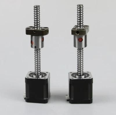 High Endurance Hybrid Ball Screw Linear Stepper Motors with Customized Leadscrews/Nuts