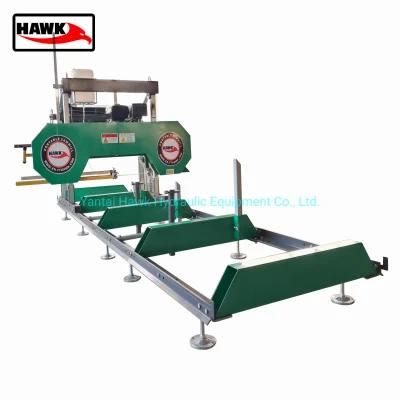 Horizontal Diesel Log Portable Band Sawmill for Log