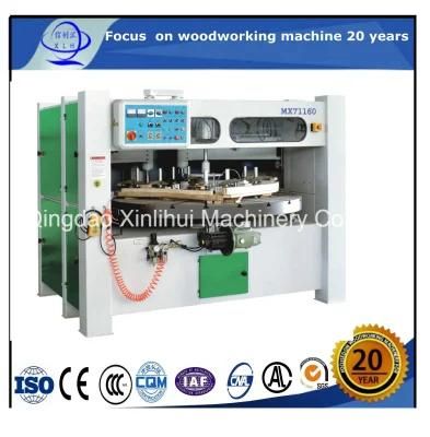 Automatic Double Spindles Wood Copy Shaper Machine -Mx71160 Woodworking Shaping Machine for Chopping Board Chair Seat with 1 Cutting Head