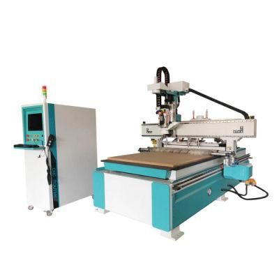 1300X2500mm Furniture Metal 6090 4 Axis CNC Router for Woodworking