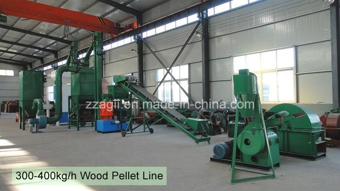 Small Biomass Wood Waste Flat Die Pelletizing Machine for Sale