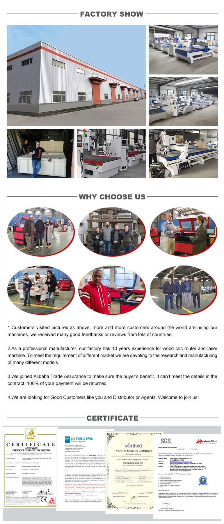 Ce China Product Advertising CNC Router with 1.5kw Spindle
