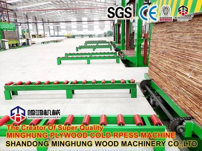 Woodworking Plywood Veneer Cold Press Machine