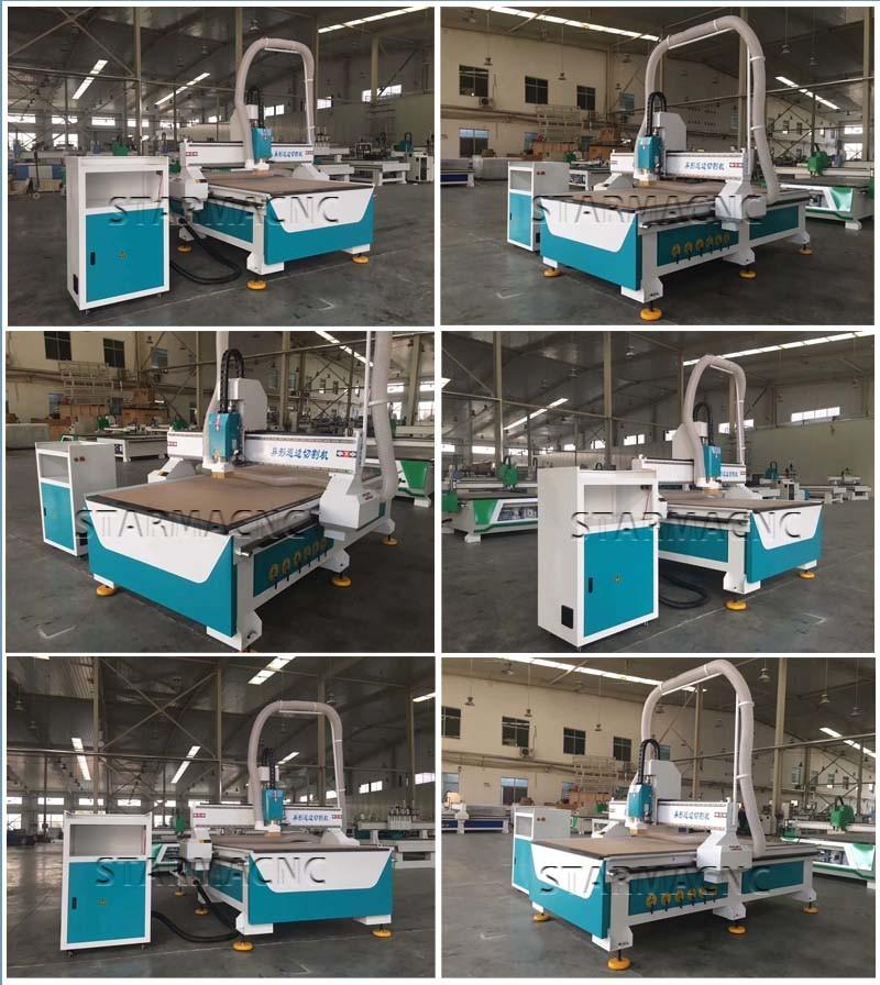 China Supplier Boards Engraving Woodworking 1325 CNC Router with Dust Hood