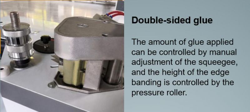 Plywood and MDF Machine Curved Straight Line Rocker Edge Banding Machine