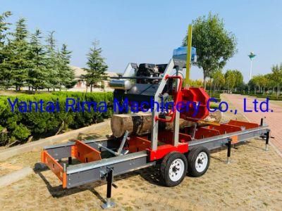 Portable Wood Circular Sawmill Wood Saw Machine