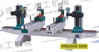 Wood Slotted Double End Saw Woodworking Double End Head Saw Double-Head Saw, Automatic Cutting Saw, Double-Stage Automatic Double-End Machine,
