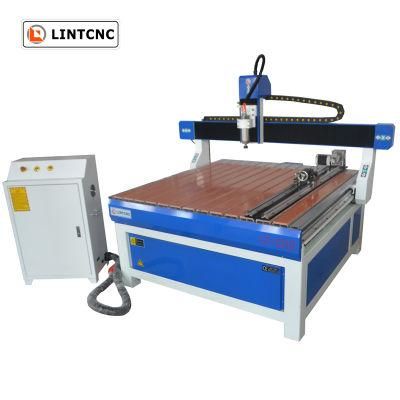 1212 CNC Router Machine with Rotary Axis 2.2kw Mach3 Controller 1200X1200mm Engraving Machine