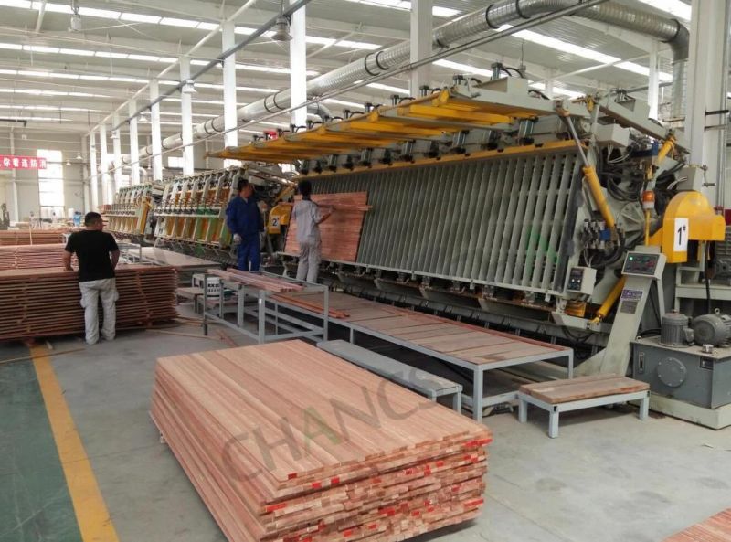 Rotary Hydraulic Composer for Solid Wood Panel Laminating