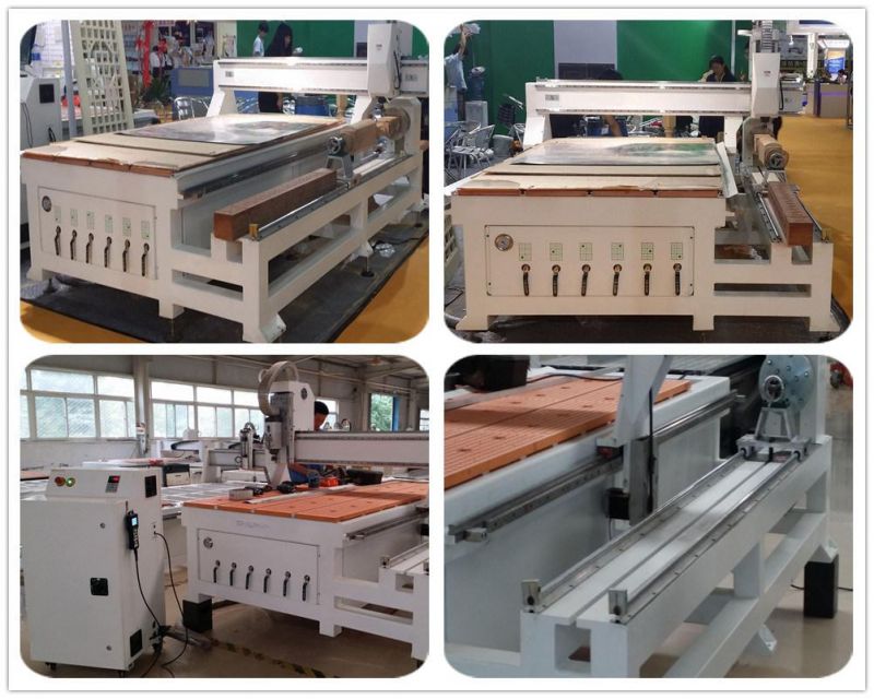 1325 2D & 3D Wood Engraving Machine, CNC Router Machine with Rotary