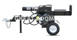 Gasoline Engine Log Splitter with Electric Start