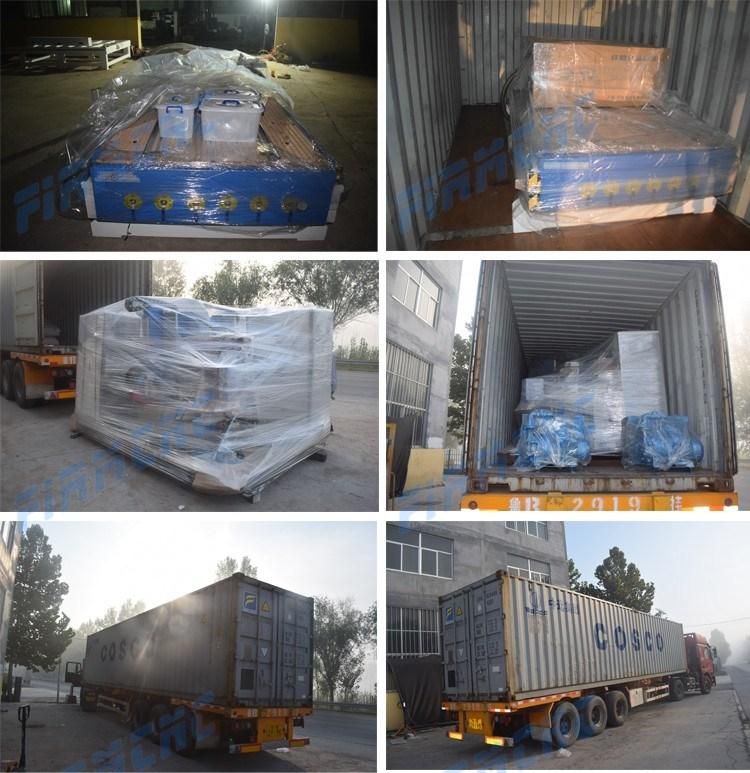 High Speed 1325 4 Axis Atc Linear Atc CNC Router with Drilling Saw for Chairs Furniture Door