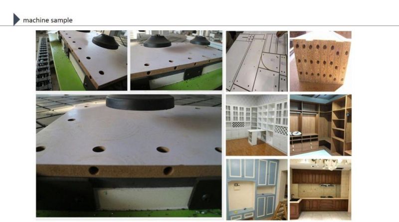 Economic CNC Woodworking Furniture Side Hole Drill Machine