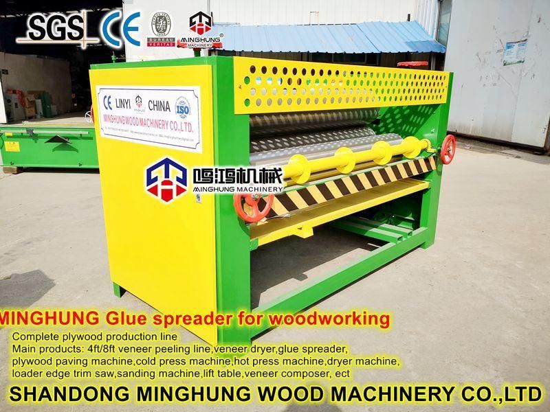 Double Sides Coating Glue Machine for Making Plywood Board