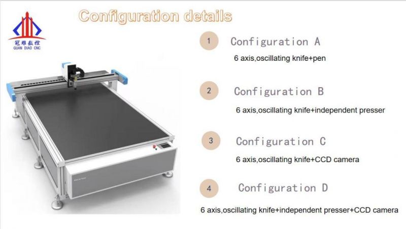 High Frequency Vibration Knife Automatic Cutting Equipment for Computer Cutting Machine of Insulation Cotton Sponge EVA Cutting