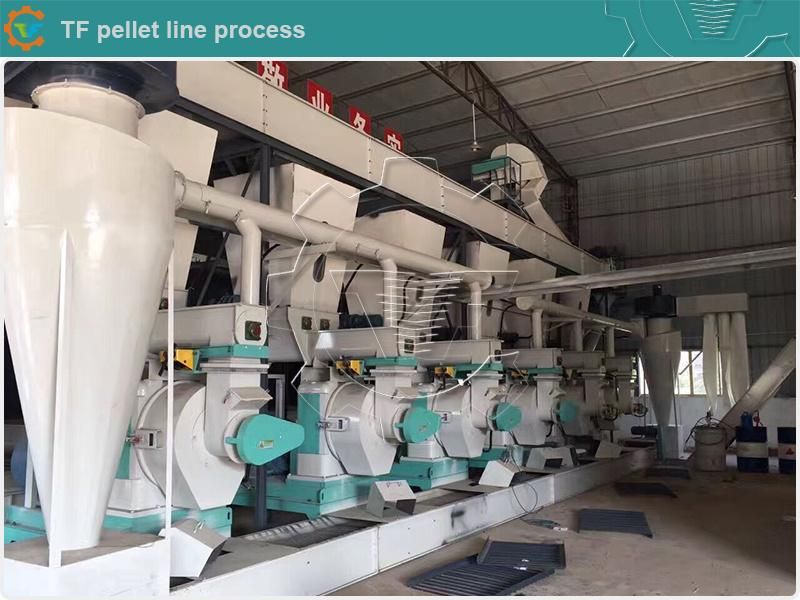 Ce Complete Wood Pellet Production Line