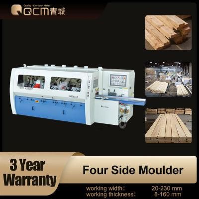 4-Side Moulder for Wooden Furniture and Wood Profile Processing