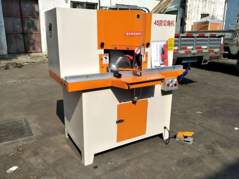 Hot Sale Double Head Corner Sawing Machine