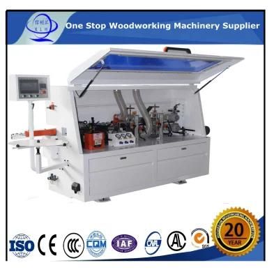 New PVC Semi Automatic Pre-Glued Wood Melamine Edge Banding Machine Wood Cabinets Closets for Sale with Thailand Sourcing Agent