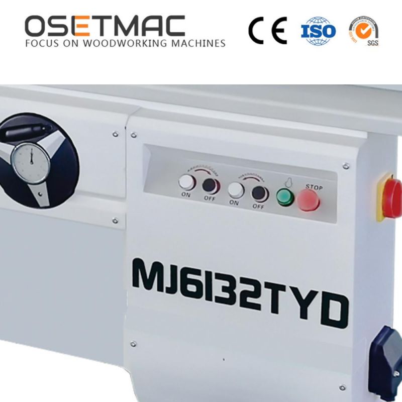 Osetmac Woodworking Machines High Precision Sliding Table Saw Panel Saw Circular Saw Mj6132tyd