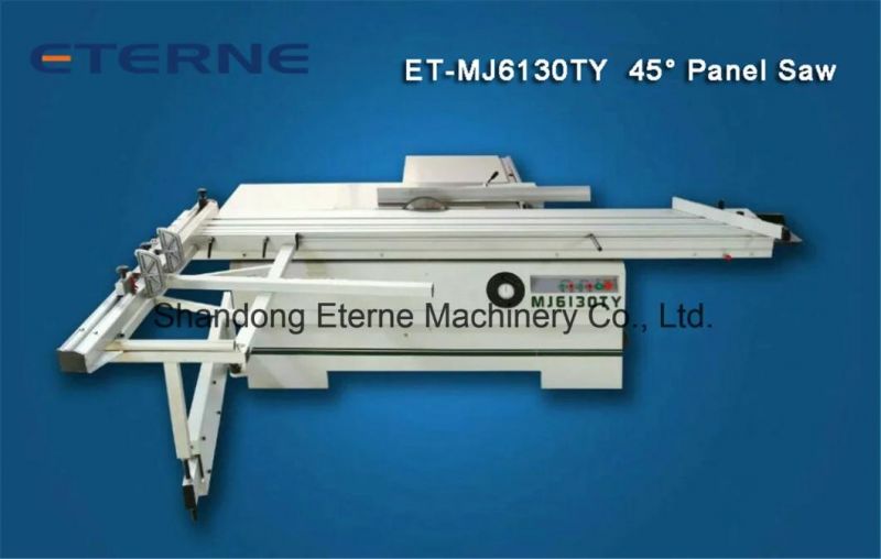 3000 mm Woodworking Sliding Table Plate Panel Saw with 45 Degree (ET-MJ6130TY)